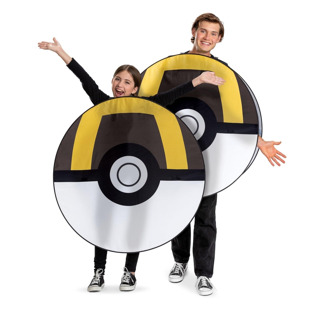Pokemon Ultra Ball Pop-Up Costume Overlay Disguise One Size Fits Most NEW